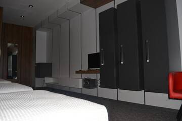Фото номера Четырехместный номер с балконом Отель Kent Hotel г. Кобулети 6