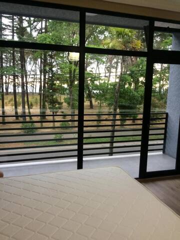 Фото номера Двухместный номер с 1 кроватью с видом на море Отель Summer House г. Кобулети 5