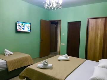 Фото номера Трехместный номер Отель K. Beach Hotel г. Кобулети 8
