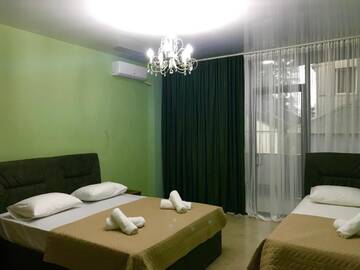 Фото номера Четырехместный номер Отель K. Beach Hotel г. Кобулети 3