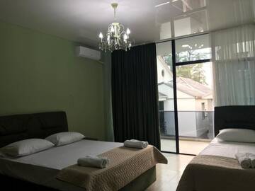 Фото номера Трехместный номер Отель K. Beach Hotel г. Кобулети 10