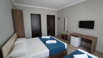 Фото номера Трехместный номер с балконом Отель hotel horizon г. Кобулети 5