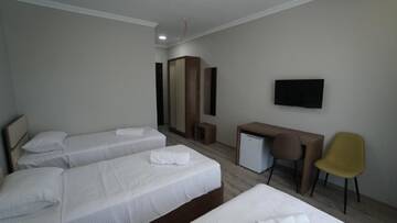 Фото номера Трехместный номер с балконом Отель hotel horizon г. Кобулети 6